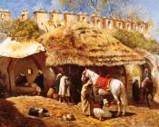 Blacksmith Shop at Tangiers - 埃德温·罗德·威克斯